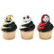 The Nightmare Before Christmas Jack, Sally, and Oogie Boogie Cupcake Rings, 12ct